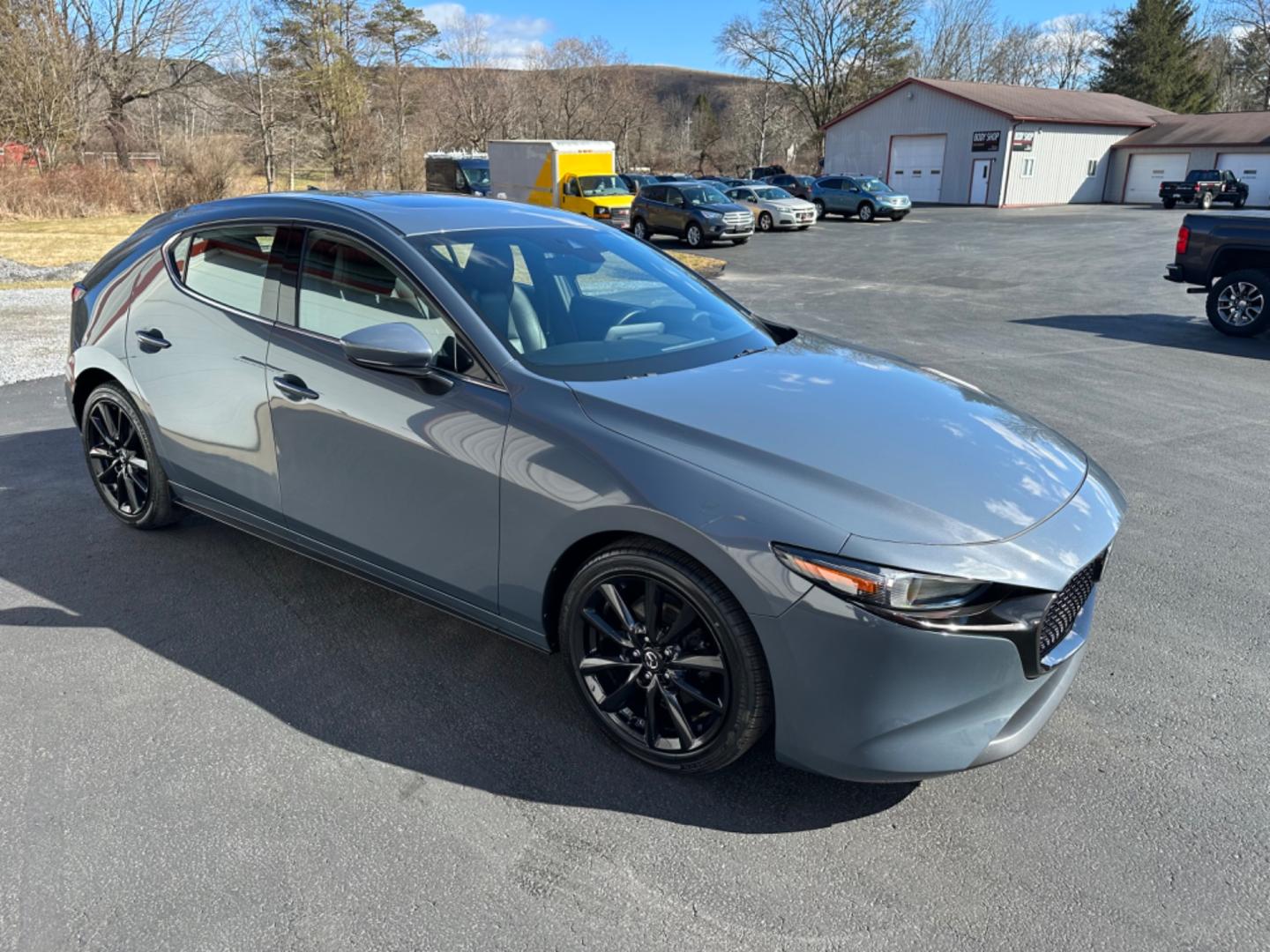 2020 Gray Mazda MAZDA3 (JM1BPBNM7L1) with an 4 engine, automatic transmission, located at 8464 Route 219, Brockway, PA, 15824, (814) 265-1330, 41.226871, -78.780518 - Hard to find vehicle and we have the right one...just traded in 2020 Mazda Mazda3 AWD hatchback well equipped and serviced up. 36000 miles, leather, sunroof, pwr/heated seats, navigation, alloy wheels and much more. This car is priced to sell...hurry in this one won't last long. - Photo#19